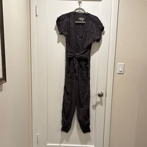 Anthropologie Black Jumpsuit